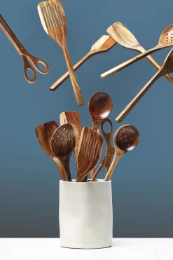 - Køkkensæt - Wooden Utensil Set - 8 stk.*Dutchdeluxes Clearance