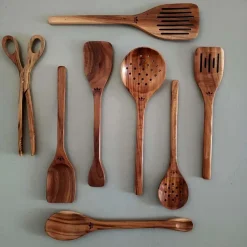 - Køkkensæt - Wooden Utensil Set - 8 stk.*Dutchdeluxes Clearance
