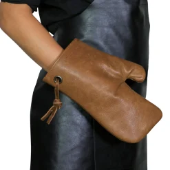 - Ovn Handske - Oven Glove - Vintage Cognac Læder^Dutchdeluxes Best