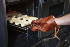 - Ovn Handske - Oven Glove - Brun Læder*Dutchdeluxes Best