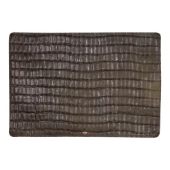 - Placemat - Dækkeserviet - Vintage Brun læder*Dutchdeluxes Outlet