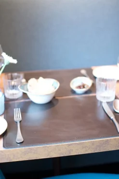 - Placemat - Dækkeserviet - Metallic Bronze*Dutchdeluxes New