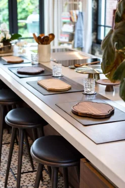 - Placemat - Dækkeserviet - Metallic Bronze*Dutchdeluxes New