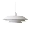 - DL45 pendel Lampe - Mat hvid, 45 cm x 13 cm^Dyberg Larsen Online