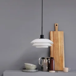 - DL31 Pendel - Hvid/Sort*Dyberg Larsen