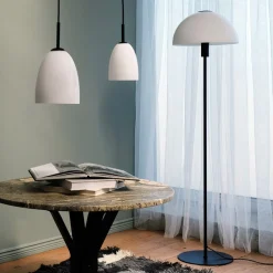 - Jazz gulvlampe - Opal/Sort^Dyberg Larsen