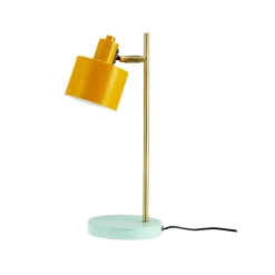 - Ocean bordlampe - Karry/Turkis - gul og blå*Dyberg Larsen Online