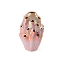 - Lava vase L - Rose - H 33 cm*Eden Outcast Sale