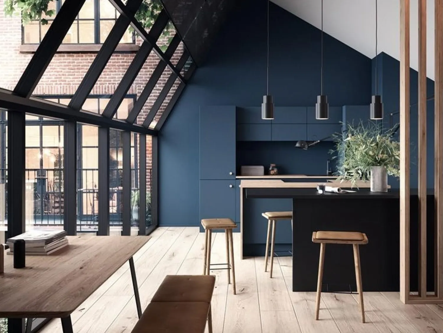 Ekta Living - Barstol - Scala - Sort*By Wirth Hot