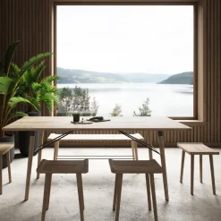 Ekta Living - Bænk - Scala - Nature - Small*By Wirth