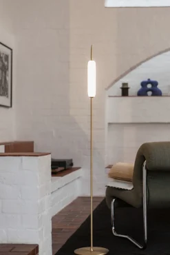 Ekta Living - Gulvlampe - Dunhammer - Pale Brass*By Wirth Sale