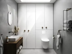 Ekta Living - Håndklædeholder - Towel Rack - Olieret Eg^By Wirth New