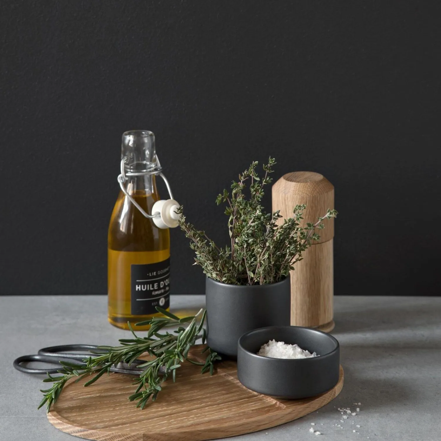 Ekta Living - Krus - "Serve Me Mug" - Lysegrå*By Wirth Discount