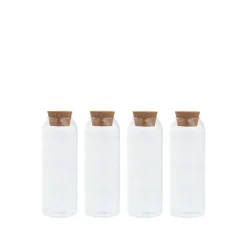 Ekta Living - Krydderi krukker - 4 stk. - 5x14 cm^By Wirth Online