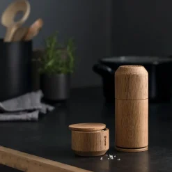 Ekta Living - Kværn til peber eller salt - Crush Me - Olieret Eg*By Wirth Clearance