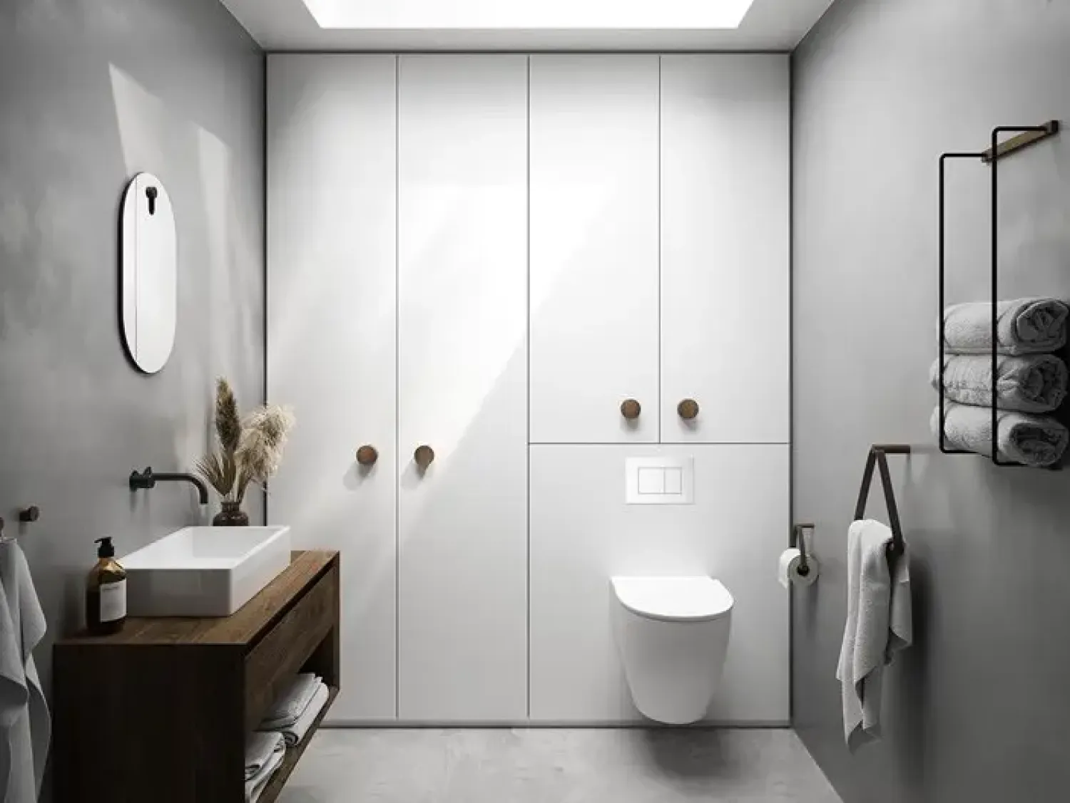 Ekta Living - Spejl - Mirror you - Oval - 60x30 cm* New