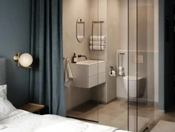 Ekta Living - Toiletrulleholder - Sort metal^By Wirth Clearance