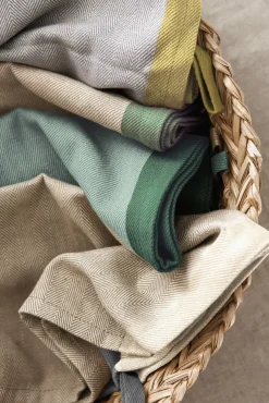 Ekta Living - Viskestykker - 2 stk. - Green/Green*By Wirth New