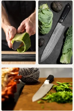 - Green Chopper Kniv - 20 cm*Endeavour