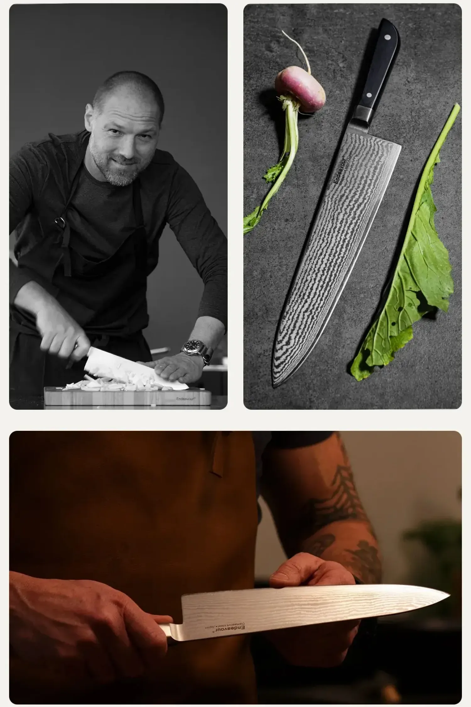 - Køkkenkniv - Big Chopper - 24 cm*Endeavour Outlet