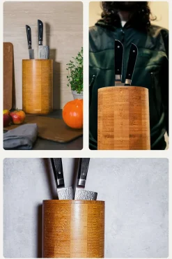 - Knivblok - Bambus*Endeavour Online