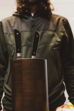 - Knivblok - Brun*Endeavour