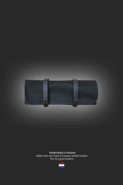 - Knivmappe i læder - 5 Lommer - Mørkebrun*Endeavour Discount