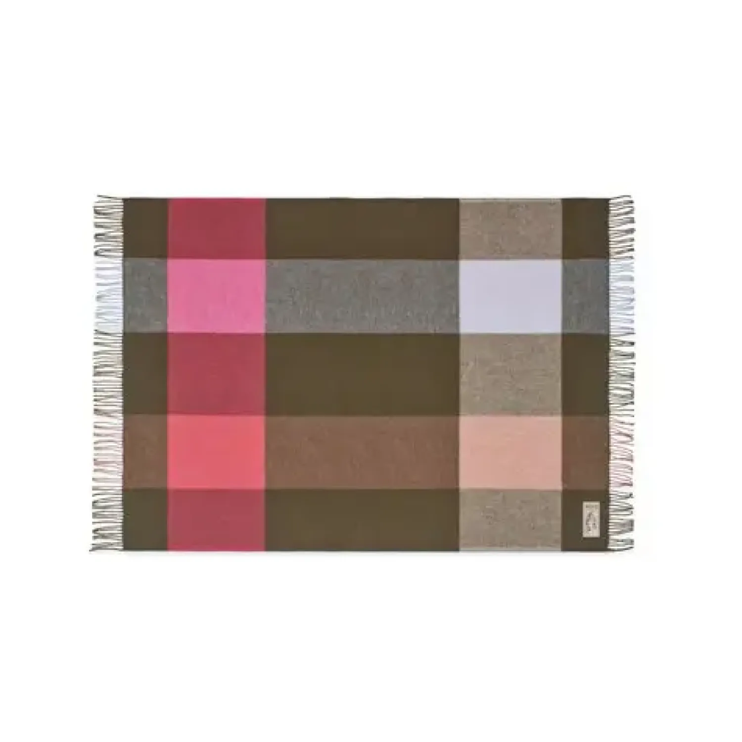 - Colour Blend plaid/tæppe - Rhubarb^Fatboy Best