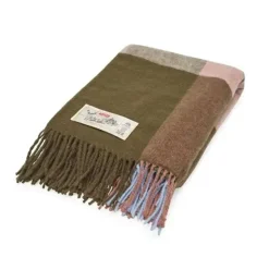 - Colour Blend plaid/tæppe - Rhubarb^Fatboy Best