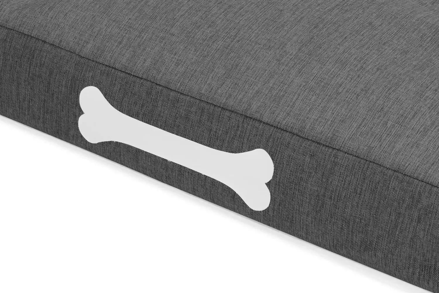 - Hundepude - Doggielounge Olefin - Stor - Rock Grey^Fatboy Discount