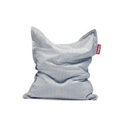 - Original Slim Terry Blizzard Blue Creme - Stribet blå*Fatboy Sale