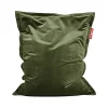 - Original Slim Velvet Sækkestol (Recycled) - Deep Green - Grøn^Fatboy Hot