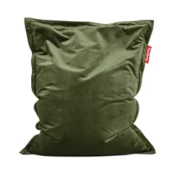 - Original Slim Velvet Sækkestol (Recycled) - Deep Green - Grøn^Fatboy Hot