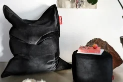 - Original Slim Velvet Sækkestol (Recycled) - Sort*Fatboy Outlet