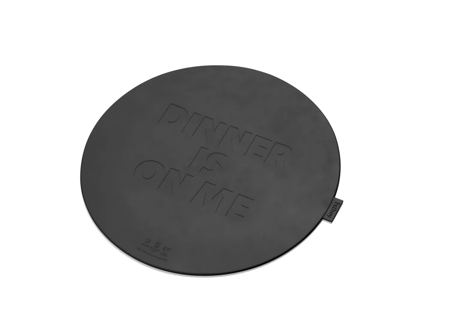 - Place-we-met - Dækkeservietter (2 stk.) - Anthracite*Fatboy New