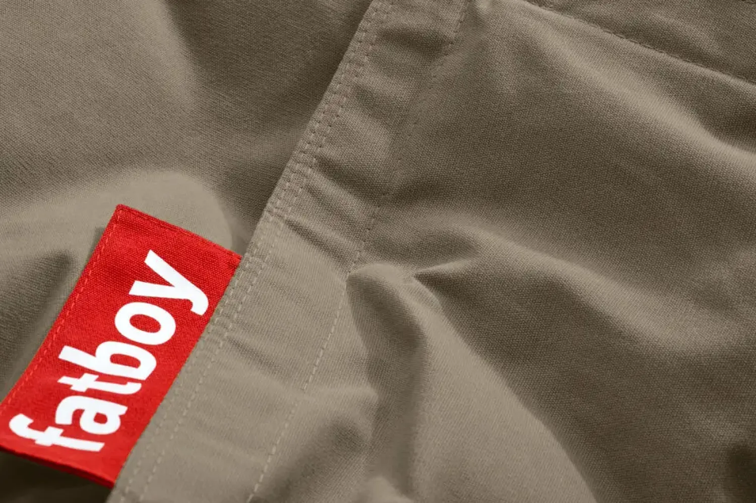 - Sækkestol - Junior Canvas Recycled - Taupe Grey^Fatboy Sale