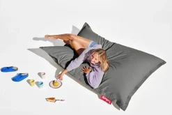 - Sækkestol - Original Canvas Recycled - Charcoal Grey*Fatboy Discount