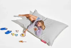 - Sækkestol - Original Canvas Recycled - Cool Grey*Fatboy Hot