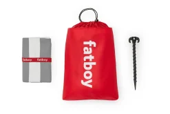 - Strandhåndklæde m. pude - Beach Buggy - 165x80 cm - Grå*Fatboy Hot