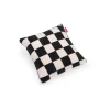 - Teddy pude - Chess Black Ecru - sort ternet - 50x50 cm*Fatboy Discount