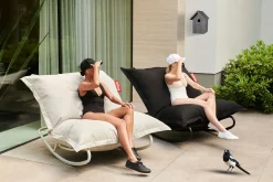 - Udendørs Sækkestol - Azur Stribet^Fatboy Best