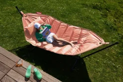 hængekøje Deluxe - Pink Shrimp - Sæt med hængekøje, pude og regncover^Fatboy Best