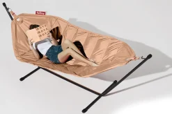 hængekøje Deluxe - Sesame - Sæt med hængekøje, pude og regncover*Fatboy Hot