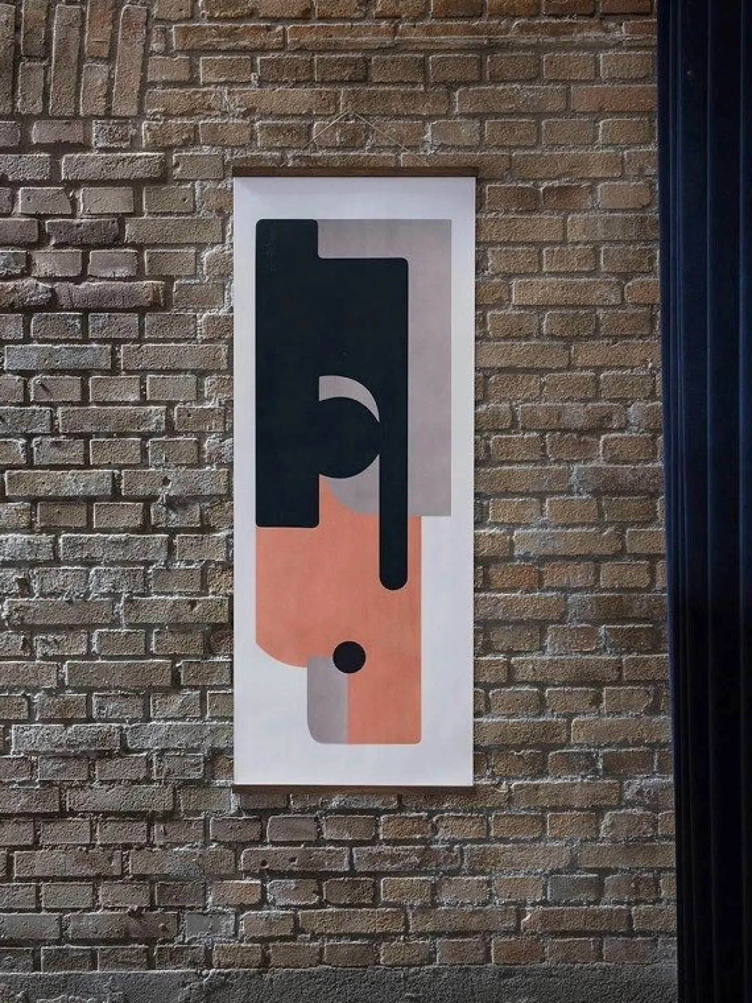 - Plakat "Abstration Poster - 4" - 50x130 cm^Ferm Living Hot