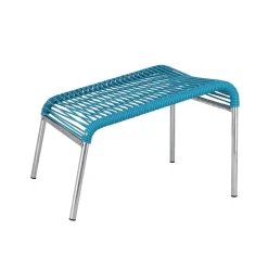 - Fodskammel til udendørs loungestol - Mya spaghetti - Turkis^FIAM Sale