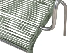 - Havestol - Mya spaghetti m. armlæn - Sage Grøn*FIAM New