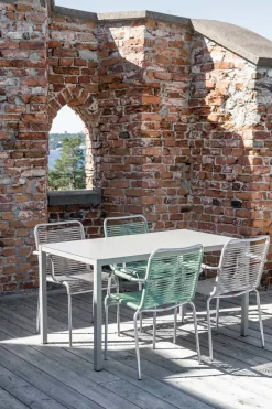 - Havestol - Mya spaghetti m. armlæn - Sort^FIAM Best