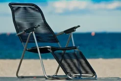 FIAM - Hvilestol/Liggestol - Spaghetti - Sort^