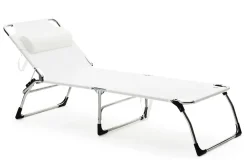 - Liggestol / solseng XXL - Amigo - Hvid*FIAM Sale