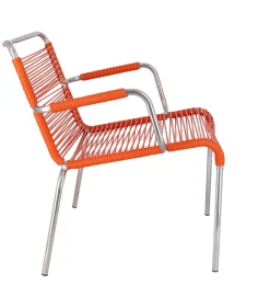 - Loungestol - Mya Spaghetti - Orange^FIAM Outlet